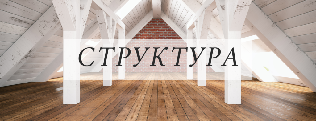 Структура - House Vocabulary in Russian