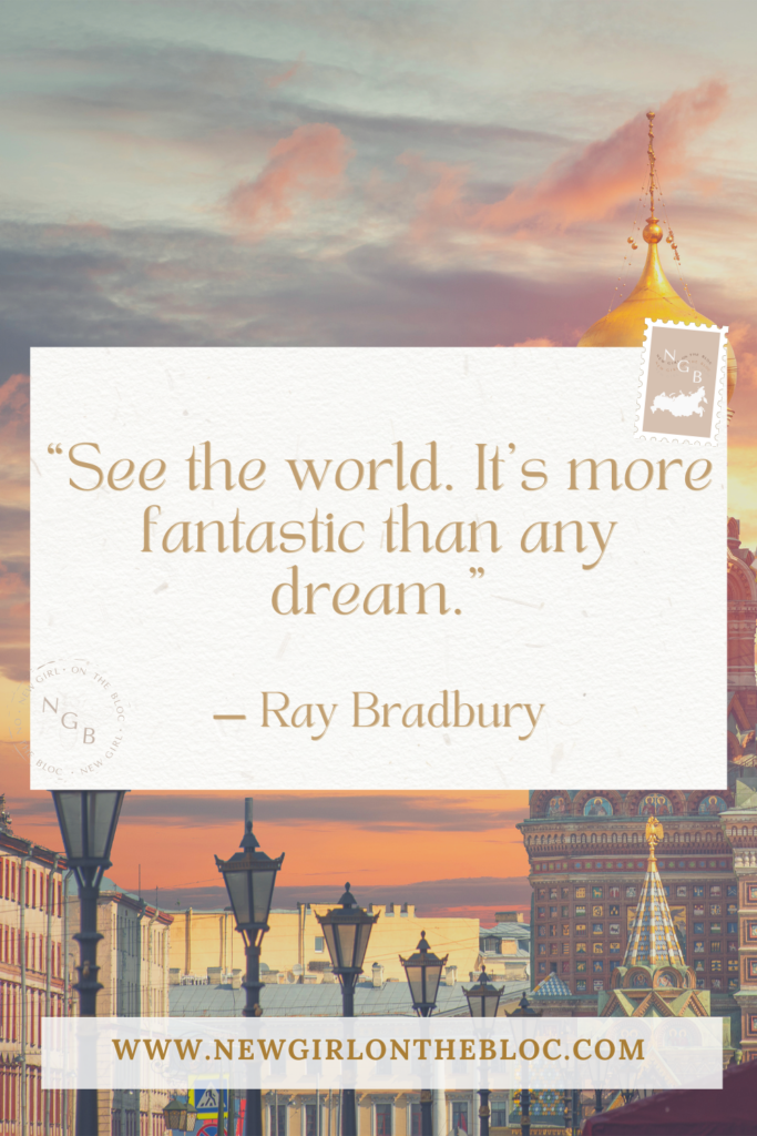 Travel Quote Ray Bradbury