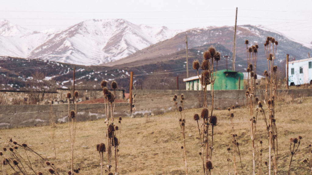 Armenia Travel Photos - The mountains behind the village of Tatev, Armenia