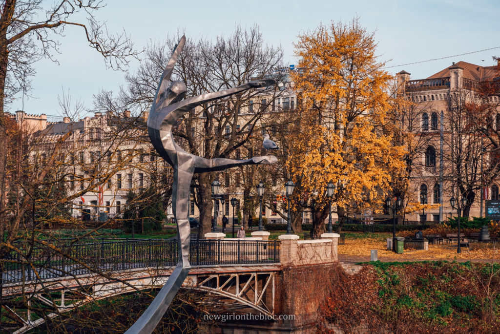Statue in Esplanade Park in Riga, Latvia | 10 Best Things to Do in Riga, Latvia