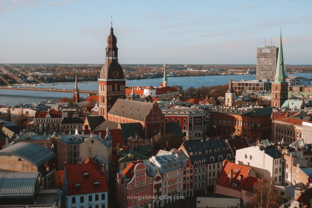 View of Riga, Latvia from the top of St. Peter's Church Tower | 10 Best Things to Do in Riga, Latvia