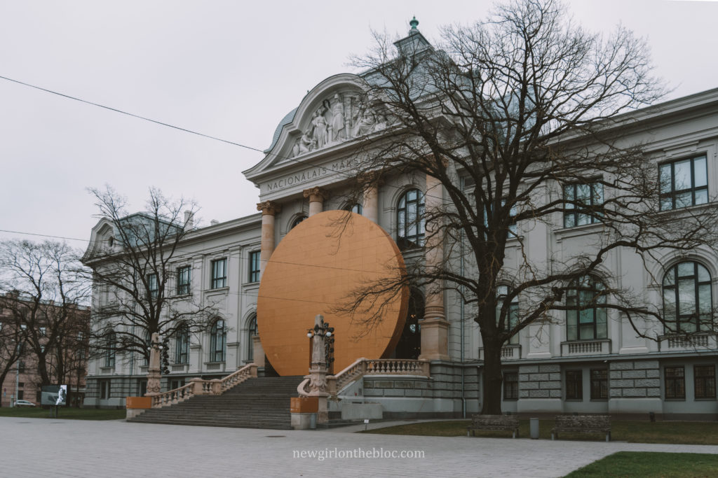 The facade of the Latvian National Museum of Art | 10 Best Things to Do in Riga, Latvia