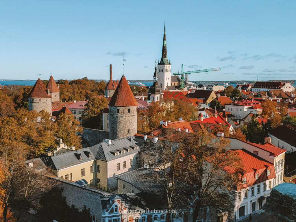St. Olaf's Church from the Patkuli viewing platform - 10 Best Things to do in Tallinn, Estonia