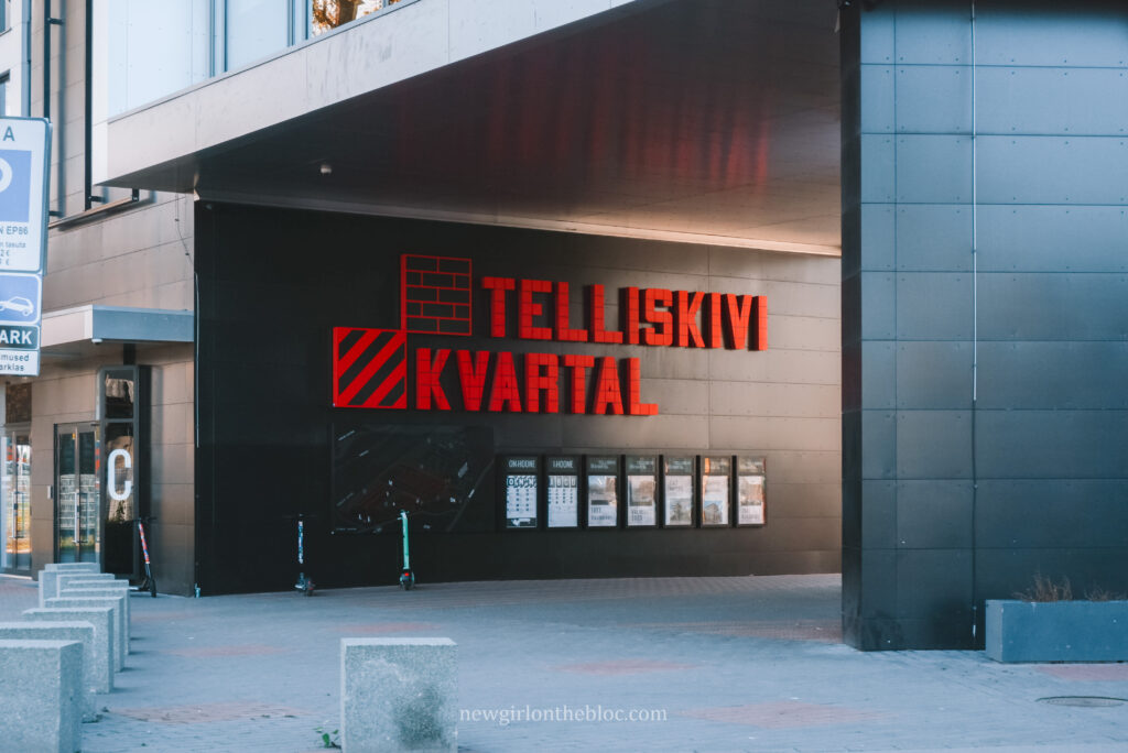 Sign at the entrance of Telliskivi Kvartal - 10 Best Things to do in Tallinn, Estonia
